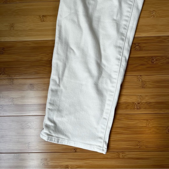 Athlete Flex Straight Leg Ankle Jean in Bone Cream Jeans - Size 6 - Picture 7 of 14